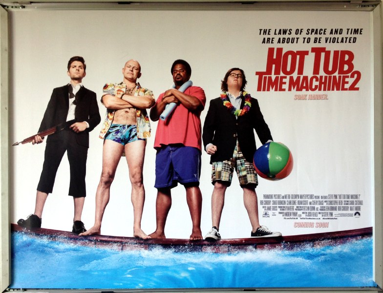 Cinema Poster: HOT TUB TIME MACHINE 2 2015 (Quad) Rob Corddry Craig Robinson Cinema Poster: HOT TUB TIME MACHINE 2 2015 (Quad) Rob Corddry Craig Robinson