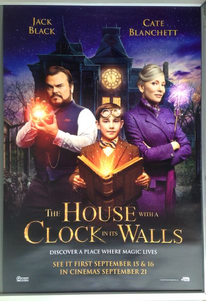 Cinema Poster: HOUSE WITH A CLOCK IN IT'S WALLS 2018 (One Sheet) Jack Black Cinema Poster: HOUSE WITH A CLOCK IN IT'S WALLS 2018 (One Sheet) Jack Black