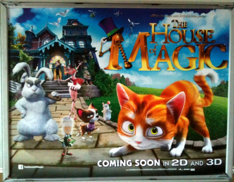 Cinema Poster: HOUSE OF MAGIC, THE 2014 (Quad) Cinda Adams George Babbit