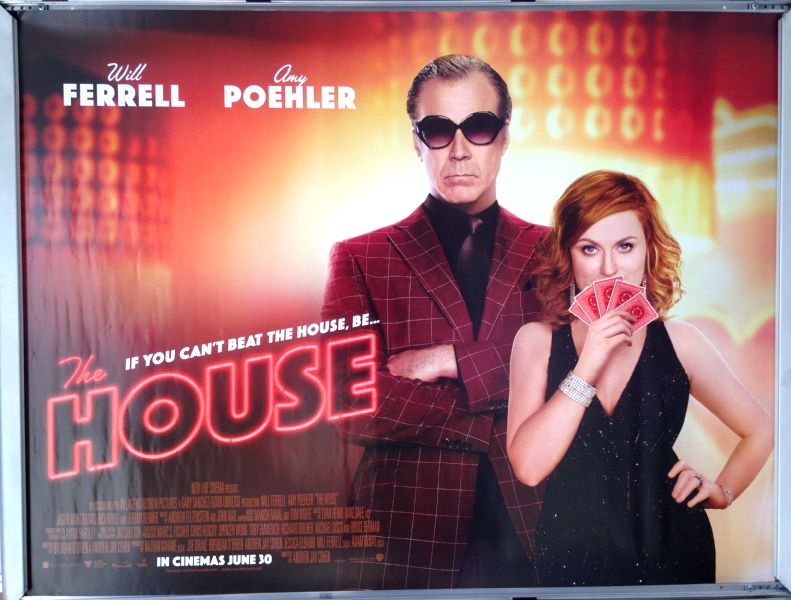 Cinema Poster: HOUSE, THE 2017 (Quad) Will Ferrell Amy Poehler Ryan Simpkins 