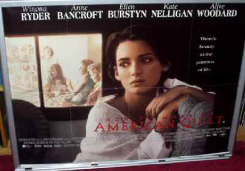 HOW TO MAKE AN AMERICAN QUILT: Main UK Quad Film Poster HOW TO MAKE AN AMERICAN QUILT: Main UK Quad Film Poster
