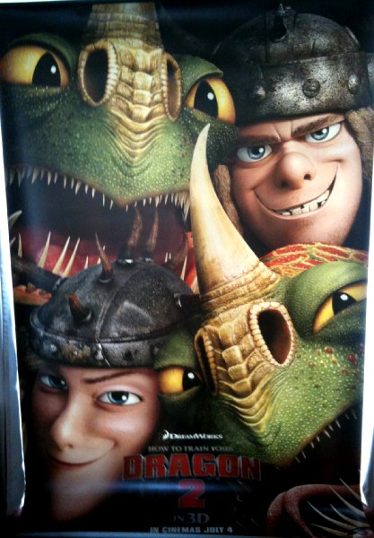 HOW TO TRAIN YOUR DRAGON 2: V1 Cinema Banner HOW TO TRAIN YOUR DRAGON 2: V1 Cinema Banner
