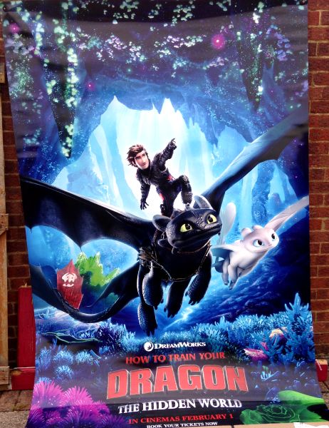 Cinema Banner: HOW TO TRAIN YOUR DRAGON THE HIDDEN WORLD 2019 (Point) Cinema Banner: HOW TO TRAIN YOUR DRAGON THE HIDDEN WORLD 2019 (Point)