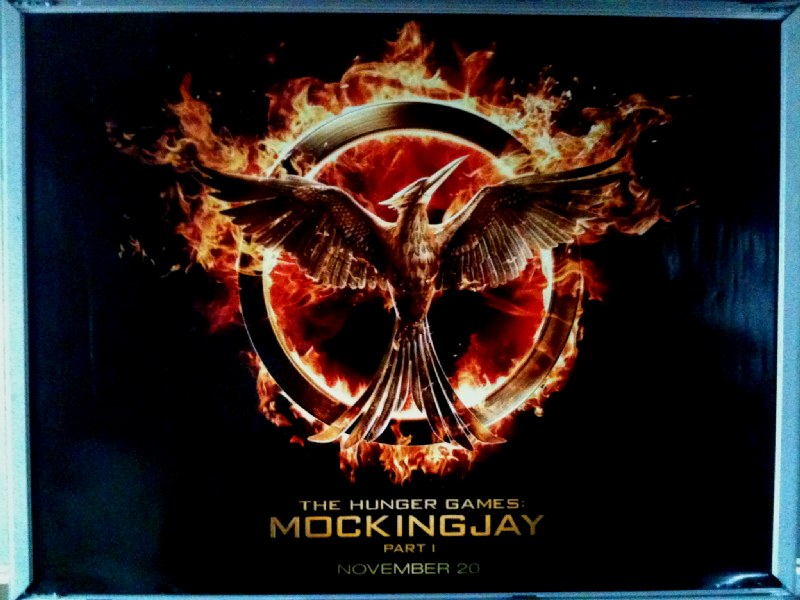 Cinema Poster: HUNGER GAMES MOCKINGJAY PART I 2014 (Advance Quad) Liam Hemsworth