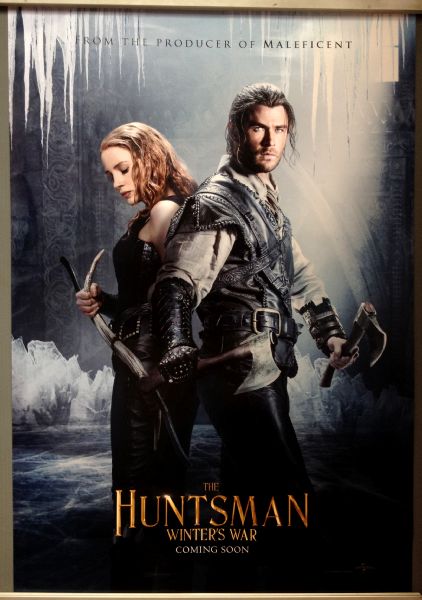 Cinema Poster: HUNTSMAN WINTER'S WAR 2016 (Duo One Sheet) Charlize Theron Nick Frost