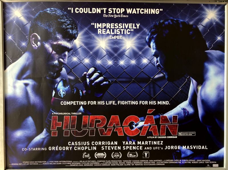 Cinema Poster: HURACAN 2020 (Quad) Cassius Corrigan Yara Martinez Jorge Masvidal