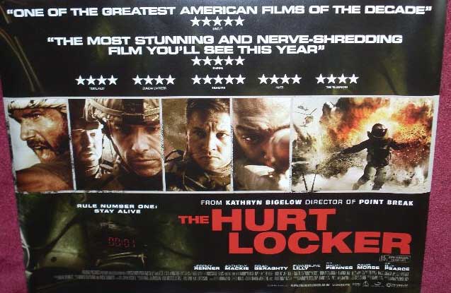 HURT LOCKER, THE: Main UK Quad Film Poster