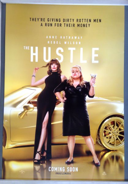 Cinema Poster: HUSTLE, THE (One Sheet) Anne Hathaway Rebel Wilson Alex Sharp