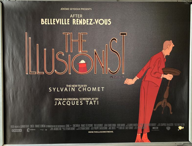 Cinema Poster: ILLUSIONIST, THE 2010 (Quad) Jean-Claude Donda Eilidh Rankin Cinema Poster: ILLUSIONIST, THE 2010 (Quad) Jean-Claude Donda Eilidh Rankin