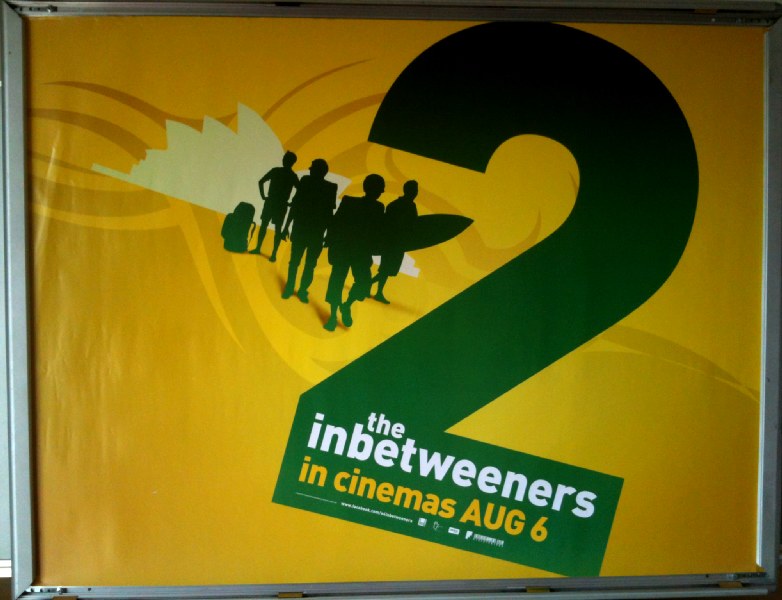 INBETWEENERS 2, THE: Advance UK Quad Film Poster INBETWEENERS 2, THE: Advance UK Quad Film Poster