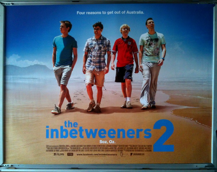 INBETWEENERS 2, THE: Main UK Quad Film Poster INBETWEENERS 2, THE: Main UK Quad Film Poster
