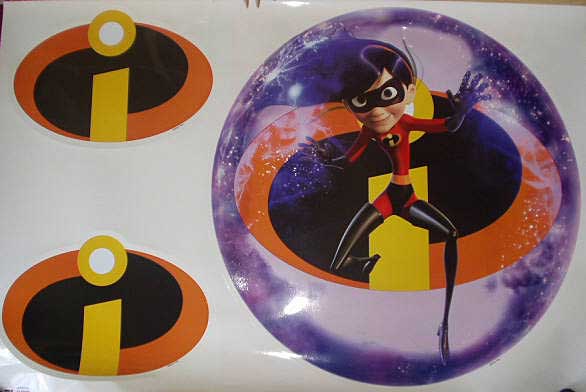 INCREDIBLES, THE: Girl Large Cinema Cling INCREDIBLES, THE: Girl Large Cinema Cling