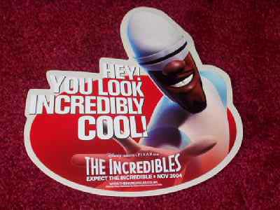 INCREDIBLES, THE: Frozone Cling INCREDIBLES, THE: Frozone Cling