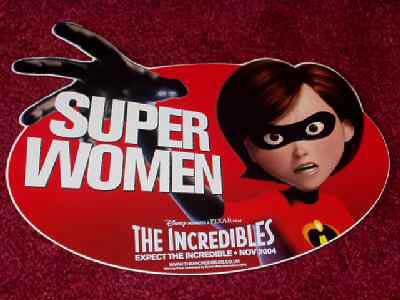 INCREDIBLES, THE: Elastigirl Cling INCREDIBLES, THE: Elastigirl Cling