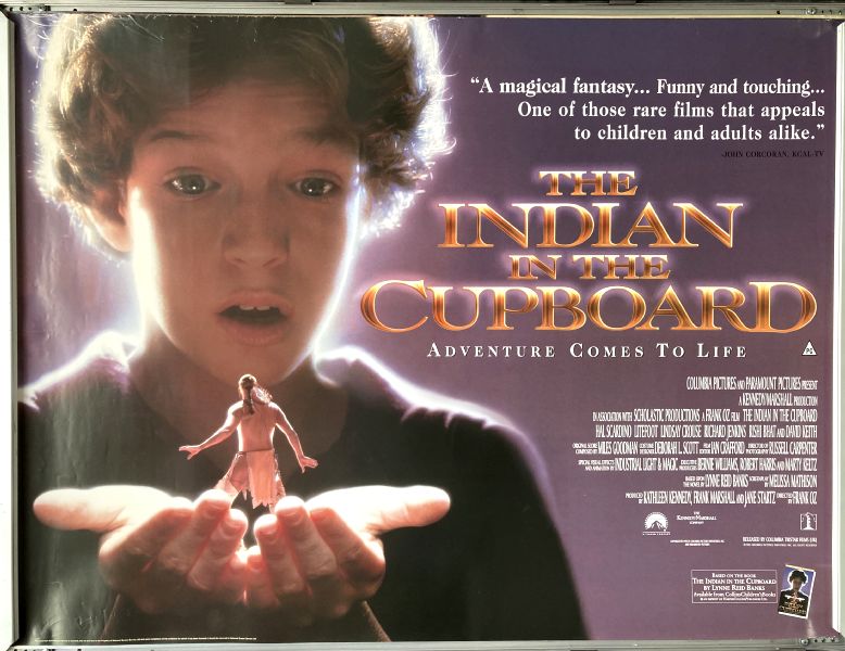 Cinema Poster: INDIAN IN THE CUPBOARD, THE 1996 (Quad) Daniel Day-Lewis Emma Thomson 
