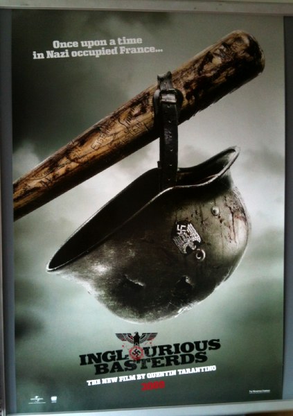 INGLOURIOUS BASTERDS: Bat One Sheet Film Poster INGLOURIOUS BASTERDS: Bat One Sheet Film Poster