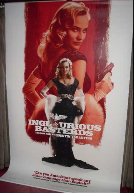 INGLOURIOUS BASTERDS: Von Hammersmark/Kruger Cinema Banner