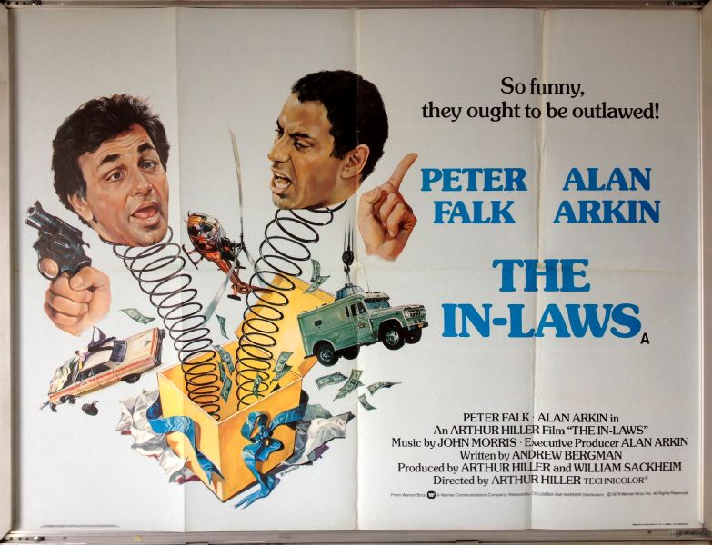 Cinema Poster: IN-LAWS, THE 1979 (Quad) Peter Falk Alan Arkin Cinema Poster: IN-LAWS, THE 1979 (Quad) Peter Falk Alan Arkin