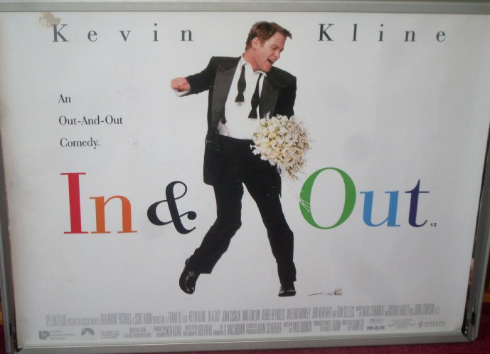 IN AND OUT: Main UK Quad Film Poster