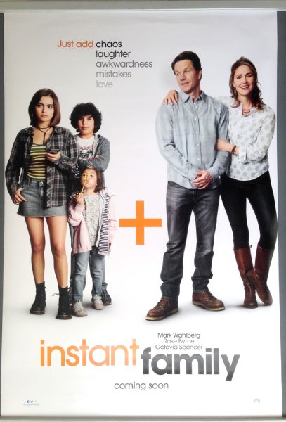Cinema Poster: INSTANT FAMILY 2019 (One Sheet) Mark Wahlberg Rose Byrne Cinema Poster: INSTANT FAMILY 2019 (One Sheet) Mark Wahlberg Rose Byrne