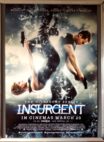 Cinema Poster: INSURGENT 2015 (One Sheet) Kate Winslet Jai Courtney Mekhi Phifer