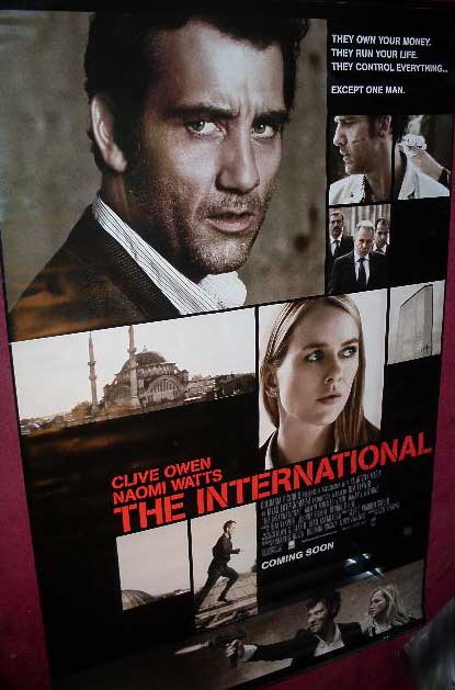 INTERNATIONAL, THE: Cinema Banner