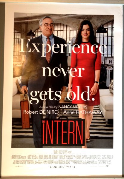 Cinema Poster: INTERN, THE 2015 (One Sheet) Robert De Niro Anne Hathaway Rene Russo