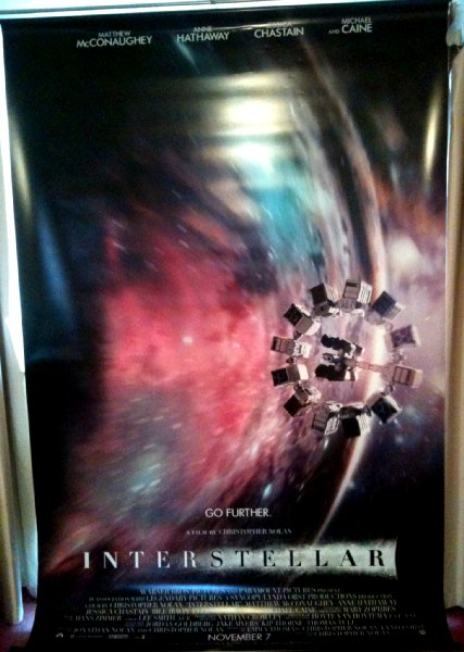 Cinema Banner: INTERSTELLAR 2014 (Space) Matthew McConaughey Anne Hathaway