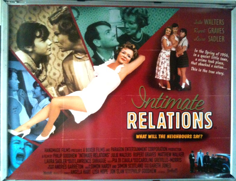 INITIMATE RELATIONS: UK Quad Film Poster INITIMATE RELATIONS: UK Quad Film Poster