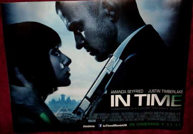 IN TIME: UK Quad Film Poster IN TIME: UK Quad Film Poster