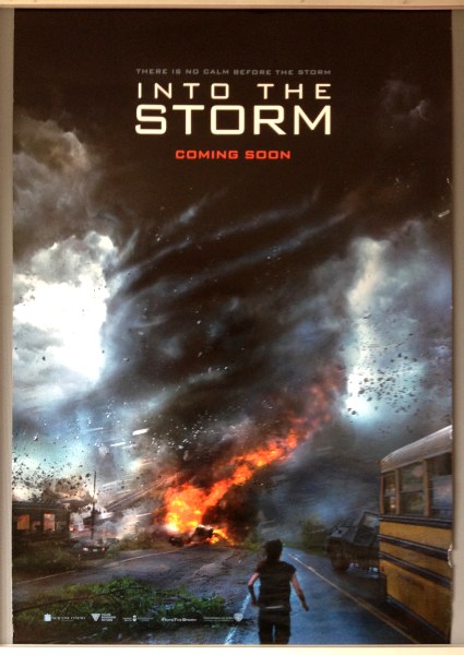 Cinema Poster: INTO THE STORM 2014 (Advance One Sheet) Richard Armitage