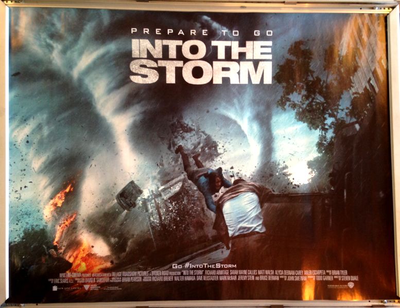 Cinema Poster: INTO THE STORM 2014 (Holding On Quad) Richard Armitage