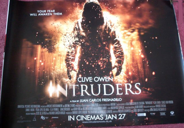 INTRUDERS: UK Quad Film Poster