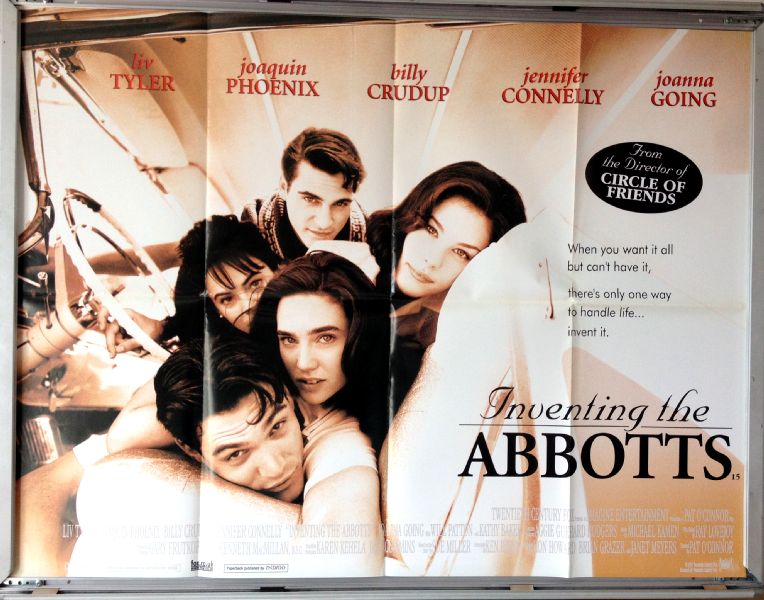 Cinema Poster: INVENTING THE ABBOTTS 1997 (Quad) Liv Tyler Jennifer Connelly Cinema Poster: INVENTING THE ABBOTTS 1997 (Quad) Liv Tyler Jennifer Connelly