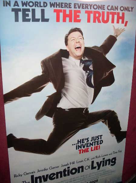 INVENTION OF LYING, THE: Cinema Banner INVENTION OF LYING, THE: Cinema Banner