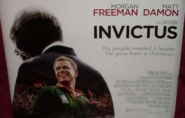 INVICTUS: UK Quad Film Poster