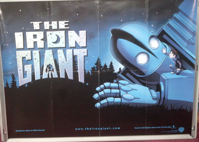 Cinema Poster: IRON GIANT, THE 1991 (Advance Quad) Vin Diesel