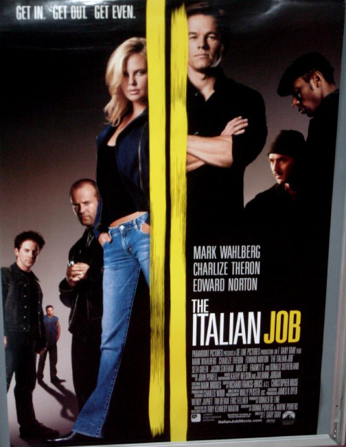 ITALIAN JOB, THE (REMAKE): One Sheet Film Poster ITALIAN JOB, THE (REMAKE): One Sheet Film Poster