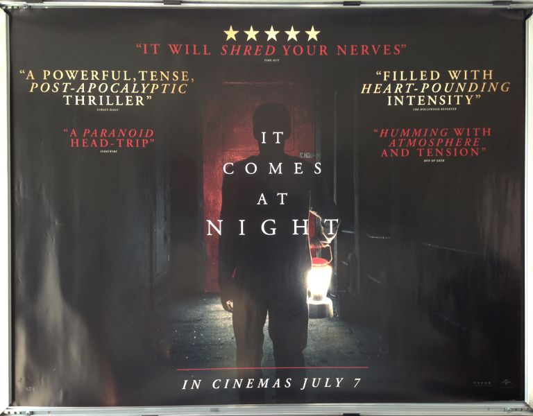 Cinema Poster: IT COMES AT NIGHT 2017 (Quad) Joel Edgerton Carmen Ejogo Cinema Poster: IT COMES AT NIGHT 2017 (Quad) Joel Edgerton Carmen Ejogo