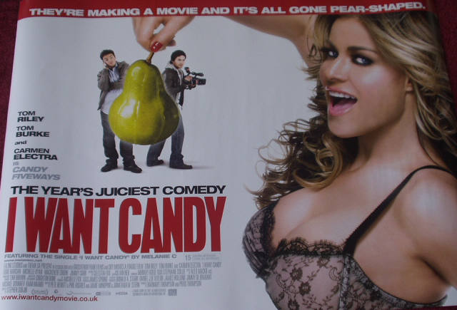 I WANT CANDY: Main UK Quad Film Poster I WANT CANDY: Main UK Quad Film Poster