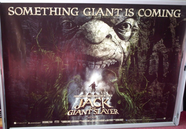 JACK THE GIANT SLAYER: Advance UK Quad Film Poster JACK THE GIANT SLAYER: Advance UK Quad Film Poster