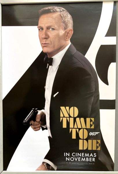 Cinema Poster: JAMES BOND NO TIME TO DIE 2021 (November 2020 Bond One Sheet)