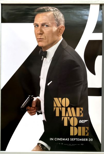 Cinema Poster: JAMES BOND NO TIME TO DIE 2021 (September 2021 Bond One Sheet)