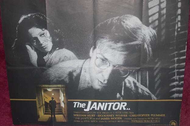 JANITOR, THE: Main UK Quad Film Poster JANITOR, THE: Main UK Quad Film Poster