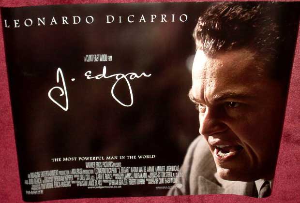 J. EDGAR: UK Quad Film Poster