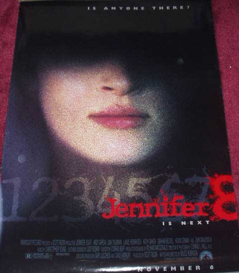 JENNIFER EIGHT: One Sheet Film Poster JENNIFER EIGHT: One Sheet Film Poster