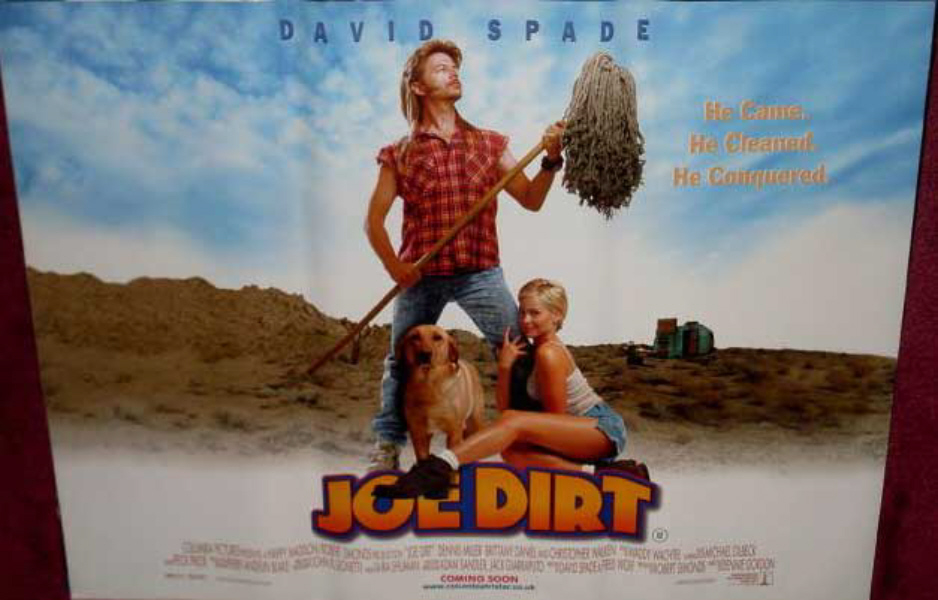 JOE DIRT: UK Quad Film Poster