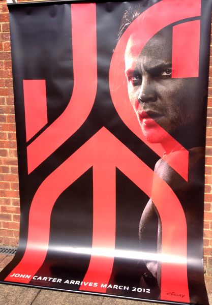 Cinema Banner: JOHN CARTER 2012 (Advance Design) Taylor Kitsch James Purefoy Cinema Banner: JOHN CARTER 2012 (Advance Design) Taylor Kitsch James Purefoy