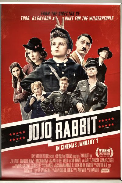Cinema Poster: JOJO RABBIT 2019 (One Sheet) Scarlett Johansson Rebel Wilson