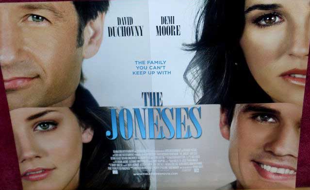 JONESES, THE: Main UK Quad Film Poster